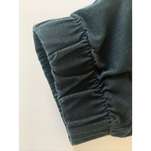 Pacsun‎ Navy Drawstring Slim Pants Trousers Size M Faux Fly Back Pockets - Picture 5 of 12